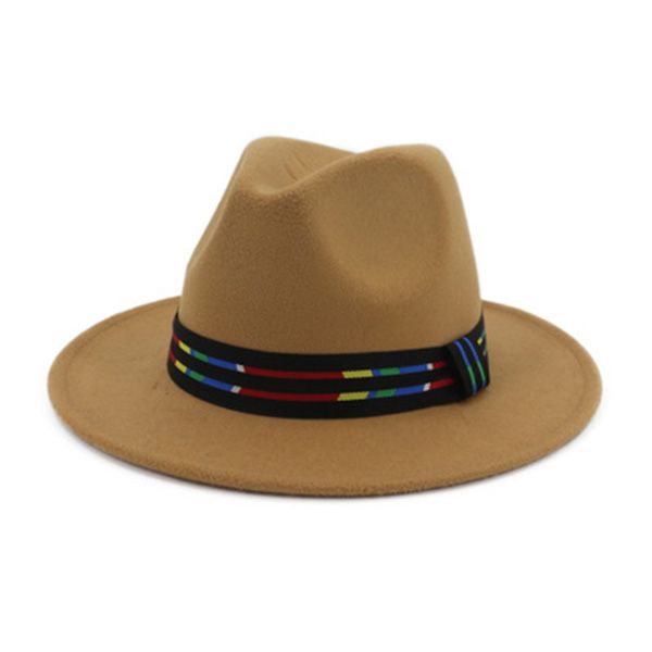 fedora felted hats wide brim solid color muticolor band weaven women hats autumn winter western cowboy winter women men hats new, Blue;gray
fedora felted hats wide brim solid color muticolor band weaven women hats autumn winter western cowboy winter women men hats new, Blue;gray