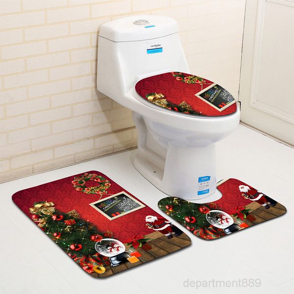 a-eco friendly 3 pcs seat christmas anti-slip bath mats washable cover bathroom accessories toilet mat set
a-eco friendly 3 pcs seat christmas anti-slip bath mats washable cover bathroom accessories toilet mat set