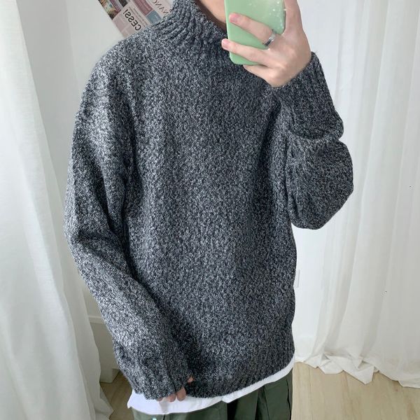 2021 new men's solid color winter warm sweater korean streetwear fashion woman pullovers casual oversize man clothing mixq, White;black
2021 new men's solid color winter warm sweater korean streetwear fashion woman pullovers casual oversize man clothing mixq, White;black