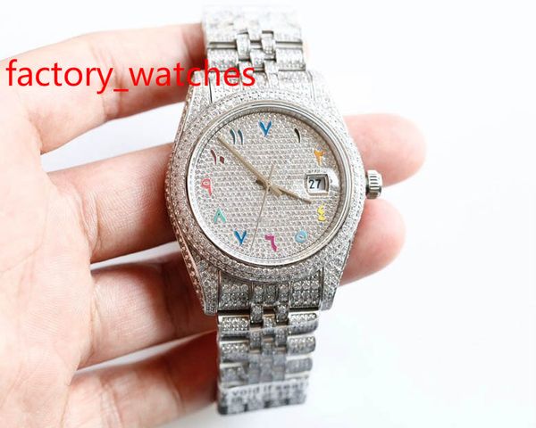 fashion swarovski men diamonds size 40mm silver case arabic numbers with diamond face glass back automatic 3255 full diamond watches, Slivery;brown
fashion swarovski men diamonds size 40mm silver case arabic numbers with diamond face glass back automatic 3255 full diamond watches, Slivery;brown
