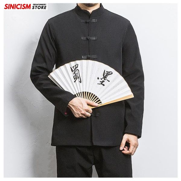 sinicism store mens solid design black jacket men chinese style jackets 2020 male autumn thicken traditional buckle coat 5xl1, Black;brown
sinicism store mens solid design black jacket men chinese style jackets 2020 male autumn thicken traditional buckle coat 5xl1, Black;brown