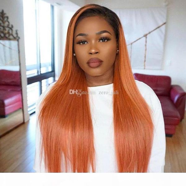 two tone ombre full lace human hair wigs for black women t1b orange straight indian virgin hair lace front wigs baby hair, Black;brown
two tone ombre full lace human hair wigs for black women t1b orange straight indian virgin hair lace front wigs baby hair, Black;brown