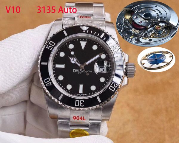 n factory v10 men watch sapphire watches eta 2836 eta 3135 movement ceramic bezel 116610ln 904l stainless steel waterproof wrist watch, Slivery;brown
n factory v10 men watch sapphire watches eta 2836 eta 3135 movement ceramic bezel 116610ln 904l stainless steel waterproof wrist watch, Slivery;brown