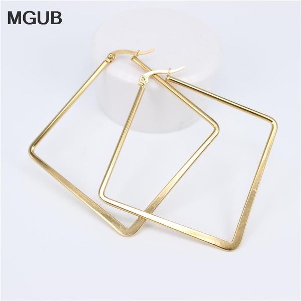 hoop & huggie 2021 stainless steel diameter 55-85mm square earrings with gold color simple earring for women jewelry lh821, Golden;silver
hoop & huggie 2021 stainless steel diameter 55-85mm square earrings with gold color simple earring for women jewelry lh821, Golden;silver