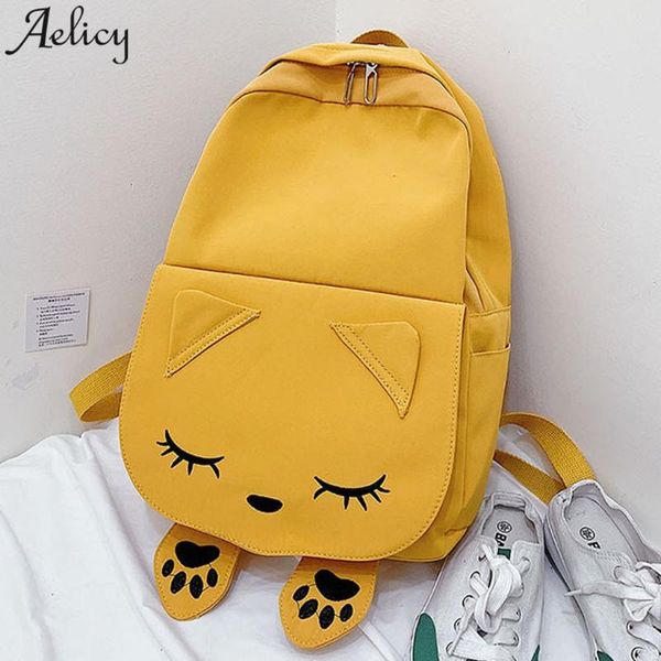 aelicy backpack women cartoon cats nylon backpacks large capacity simple teenage girls travel bags leisure mochila feminina 2020
aelicy backpack women cartoon cats nylon backpacks large capacity simple teenage girls travel bags leisure mochila feminina 2020