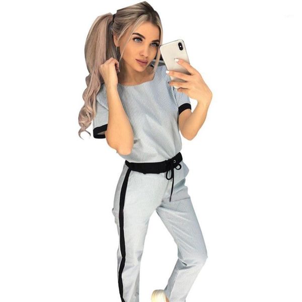 taotrees short sleeve pant suits women trouser suit 2 piece set slim trousers tracksuit1, Gray
taotrees short sleeve pant suits women trouser suit 2 piece set slim trousers tracksuit1, Gray