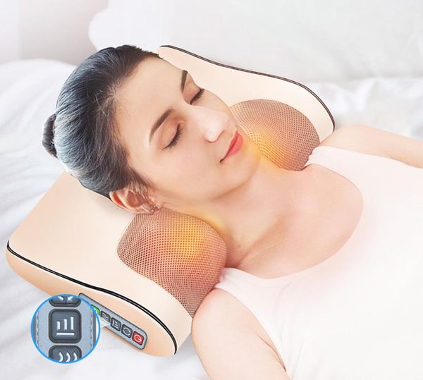 infrared heating neck shoulder back body electric massage pillow shiatsu massager device cervical healthy massageador relaxation
infrared heating neck shoulder back body electric massage pillow shiatsu massager device cervical healthy massageador relaxation