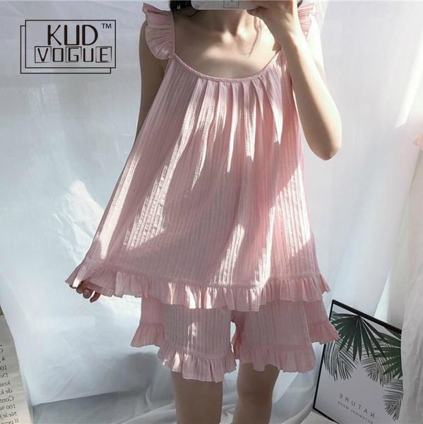 2019 cute sweet solid 3 colors vintage homewear pajamas women girls pajama set elastic waist shorts cotton lounge pyjamas 84461, Black;red
2019 cute sweet solid 3 colors vintage homewear pajamas women girls pajama set elastic waist shorts cotton lounge pyjamas 84461, Black;red