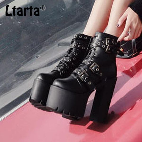 ltarta 15cm heels winter classic hate day high thick bottom thick heel waterproof platform high heel nightclub boots -686-6, Black
ltarta 15cm heels winter classic hate day high thick bottom thick heel waterproof platform high heel nightclub boots -686-6, Black