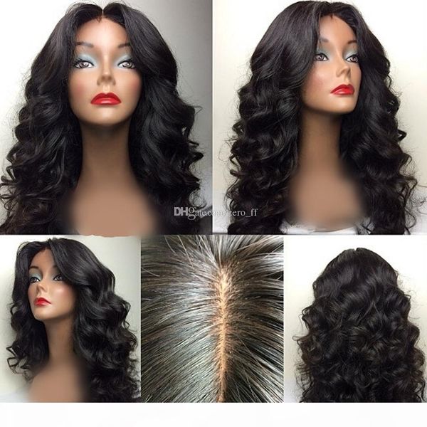 unprocessed brazilian virgin human hair glueless 5*4.5'' silk full lace wigs loose wave wig with baby hair for black women, Black;brown
unprocessed brazilian virgin human hair glueless 5*4.5'' silk full lace wigs loose wave wig with baby hair for black women, Black;brown