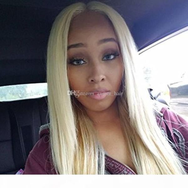 silky straight #613 blonde lace front wigs for balck women virgin brazilian honey blonde hair glueless full lace human hair wigs baby hair, Black;brown
silky straight #613 blonde lace front wigs for balck women virgin brazilian honey blonde hair glueless full lace human hair wigs baby hair, Black;brown