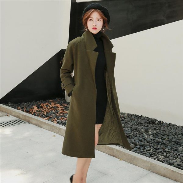 casual long wool coat slim wool blend coat and jacket embroidery patchwork women coats autumn winter, Black
casual long wool coat slim wool blend coat and jacket embroidery patchwork women coats autumn winter, Black