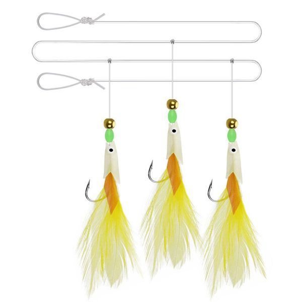 3pcs/set luminous fishing hook high carbon steel feather fish skin jig fishhooks fishing hook barbed bbyztz alice_bag
3pcs/set luminous fishing hook high carbon steel feather fish skin jig fishhooks fishing hook barbed bbyztz alice_bag