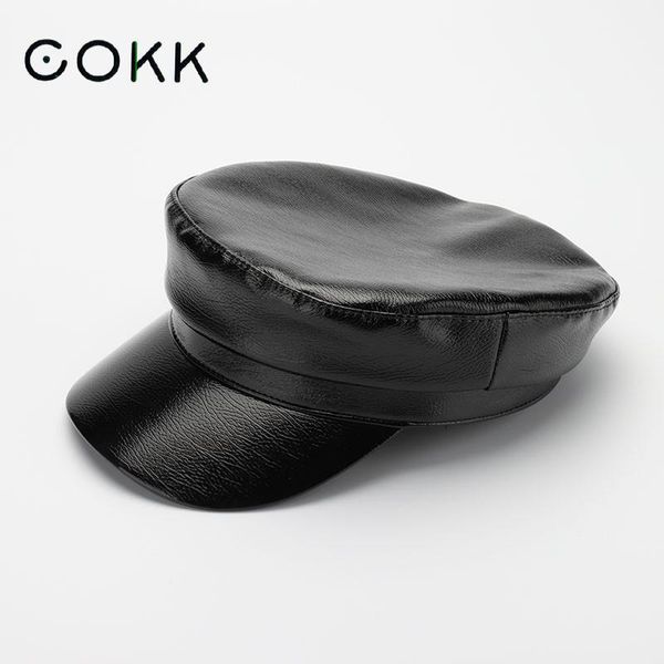 cokk pu кожаные шапки головные уборы для женщин осень зима military hat flat top street show hip hop повседневный vintage military cap кпт j, Blue;gray
cokk pu кожаные шапки головные уборы для женщин осень зима military hat flat top street show hip hop повседневный vintage military cap кпт j, Blue;gray