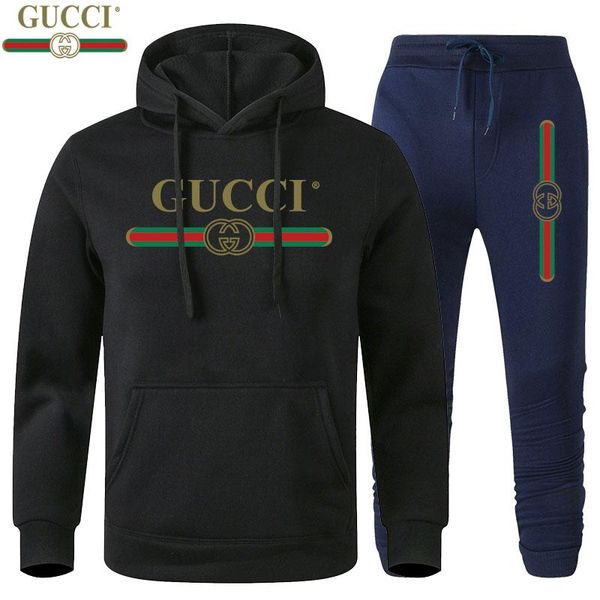 gúcci 20ss new tracksuit men's solid sets casual sports suit spring autumn men sportswear fashion hoodie+pants training suit, Gray
gúcci 20ss new tracksuit men's solid sets casual sports suit spring autumn men sportswear fashion hoodie+pants training suit, Gray