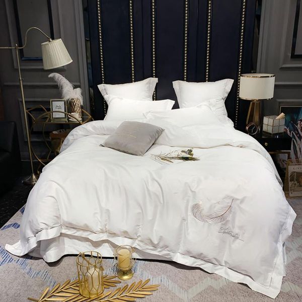 bedding sets white luxurious egyptian cotton set embroidery duvet cover bed linen flat sheet pillowcase king #s
bedding sets white luxurious egyptian cotton set embroidery duvet cover bed linen flat sheet pillowcase king #s