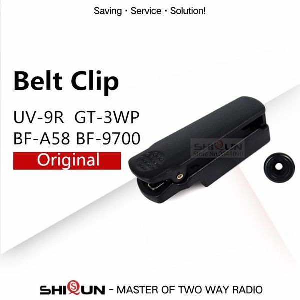 original belt clip for baofeng uv-9r plus uv-xr uv-5s bf-a58 t-57 bf-9700 gt-3wp uv-5r wp waterproof walkie talkies belt clip
original belt clip for baofeng uv-9r plus uv-xr uv-5s bf-a58 t-57 bf-9700 gt-3wp uv-5r wp waterproof walkie talkies belt clip