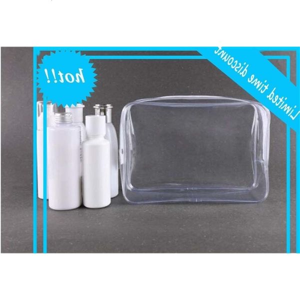 dhl50pcs cosmetic bag 2020 new clear pvc solid waterproof protable multifunctional travel bags size 23*7*16cm
dhl50pcs cosmetic bag 2020 new clear pvc solid waterproof protable multifunctional travel bags size 23*7*16cm