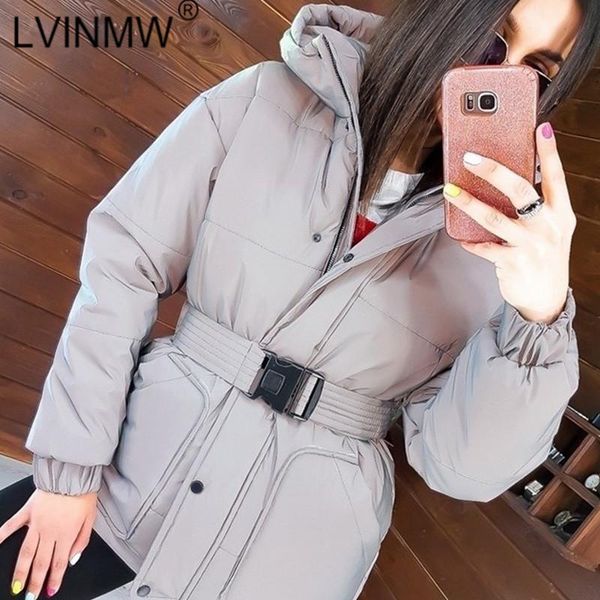 women's down & parkas lvinmw hooded long sleeve zip up with sashes reflective coat women buttons pockets solid fashion winter slim warm, Black
women's down & parkas lvinmw hooded long sleeve zip up with sashes reflective coat women buttons pockets solid fashion winter slim warm, Black
