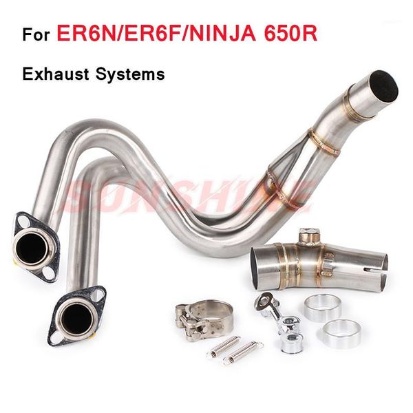 motorcycle exhaust system for er6n er6f ninja 650r pitbike full systems front pipe stainless steel 304 half blue modify mid 12-191
motorcycle exhaust system for er6n er6f ninja 650r pitbike full systems front pipe stainless steel 304 half blue modify mid 12-191