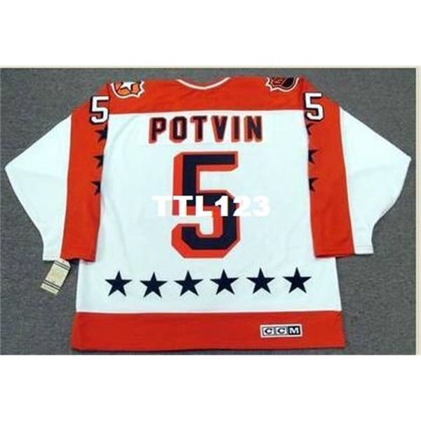 740 #5 denis potvin 1984 wales "all star" ccm vintage home hockey jersey or custom any name or number retro jersey, Black
740 #5 denis potvin 1984 wales "all star" ccm vintage home hockey jersey or custom any name or number retro jersey, Black