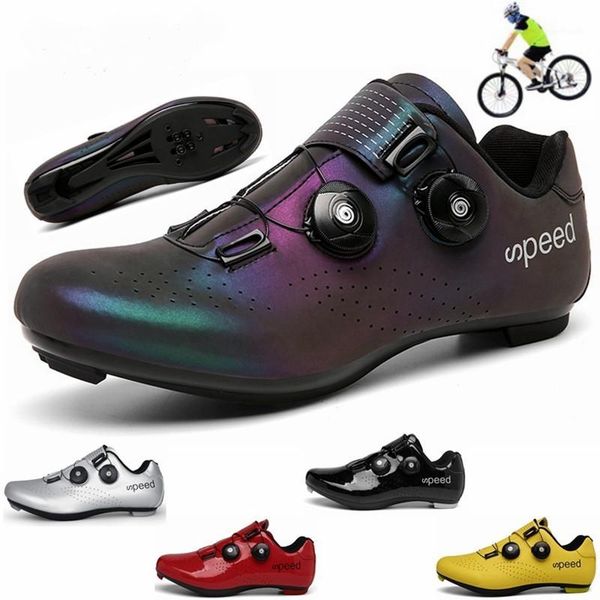 cycling footwear double buckles shoes mtb road bike breathable luminous self-locking bicycle professional sports1, Black
cycling footwear double buckles shoes mtb road bike breathable luminous self-locking bicycle professional sports1, Black