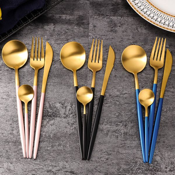 304 pink white dinnerware set stainless steel cutlery set steak knife fork set coffee spoon teaspoon flatware tableware kitchen silverwar
304 pink white dinnerware set stainless steel cutlery set steak knife fork set coffee spoon teaspoon flatware tableware kitchen silverwar