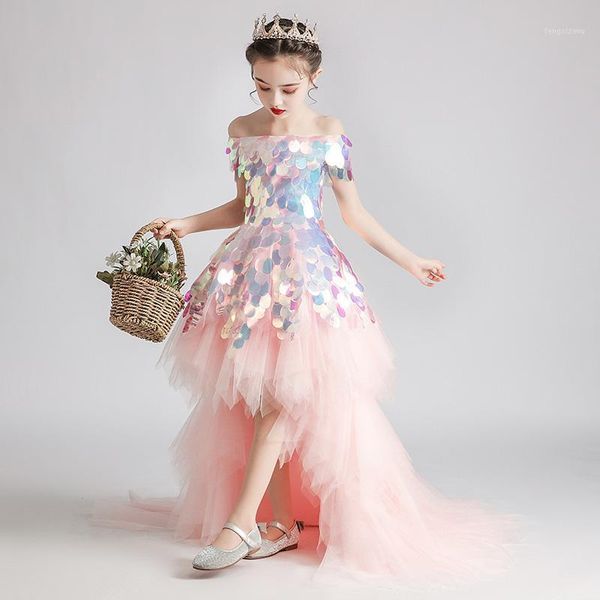 girl's dresses flower girls ball gown boat neck sequined lace tulle off the shoulder short luxury pink princess kids party dress d1611, Red;yellow
girl's dresses flower girls ball gown boat neck sequined lace tulle off the shoulder short luxury pink princess kids party dress d1611, Red;yellow