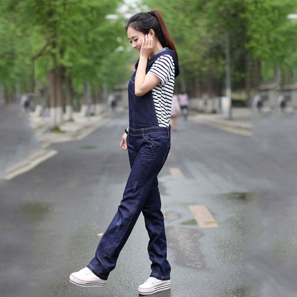 2020 new with hood sling ladies denim pants korean version loose big spring size s-xl 4o0n, Black;white
2020 new with hood sling ladies denim pants korean version loose big spring size s-xl 4o0n, Black;white