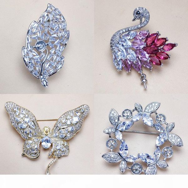 pearl brooch settings animal brooches pins for women girl dual-use zircon brooch wedding gift fashion jewelry accessories, Slivery;crystal
pearl brooch settings animal brooches pins for women girl dual-use zircon brooch wedding gift fashion jewelry accessories, Slivery;crystal