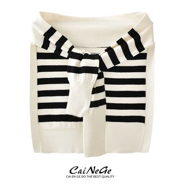 navy stripe autumn shoulder over woollen shawl winter women's knot scarf with skirt scarf, Blue;gray
navy stripe autumn shoulder over woollen shawl winter women's knot scarf with skirt scarf, Blue;gray
