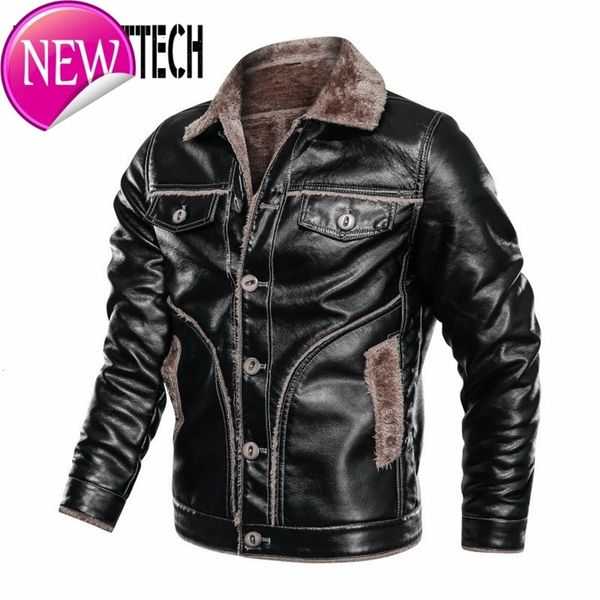pu leather jacket mens winter casual plus velvet pu leather coat men fleece military motorcycle retro jackets plus size m-8xl, Black
pu leather jacket mens winter casual plus velvet pu leather coat men fleece military motorcycle retro jackets plus size m-8xl, Black