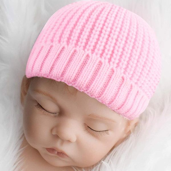 qxmy baby boy hat toddler baby girl cap knitted 0-3m children's accessories newborn pgraphy winter warm solid color beanie, Slivery;white
qxmy baby boy hat toddler baby girl cap knitted 0-3m children's accessories newborn pgraphy winter warm solid color beanie, Slivery;white