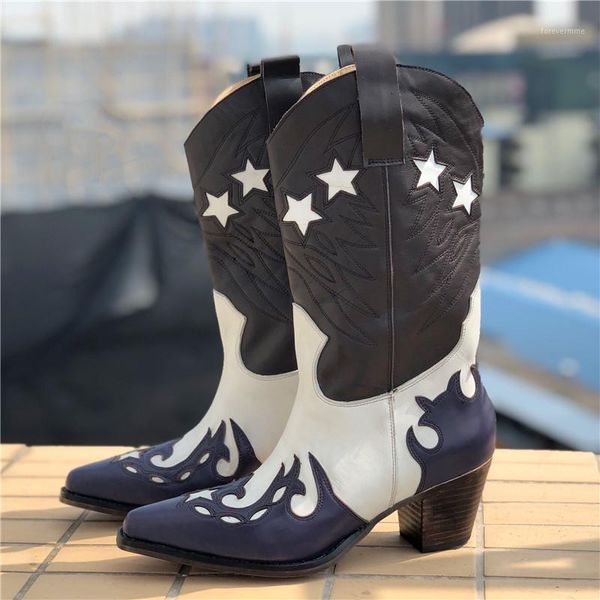boots retro genuine leather women high slip on chunky heel cowboy pointed toe embroidery botas mujer1, Black
boots retro genuine leather women high slip on chunky heel cowboy pointed toe embroidery botas mujer1, Black