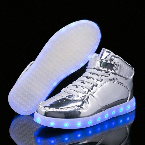 Warm like home Silver Gold 26-40 USB Charger Glowing Sneakers Led Children Light Shoes Boys Girls illuminated Luminous Sneaker #zq2e
Warm like home Silver Gold 26-40 USB Charger Glowing Sneakers Led Children Light Shoes Boys Girls illuminated Luminous Sneaker #zq2e