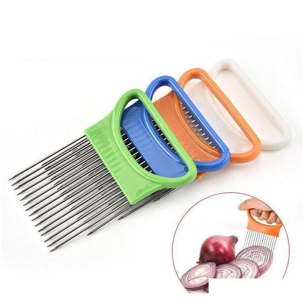 easy cut onion holder fork stainless steel +plastic vegetable slicer tomato cutter metal meat needle gadgets jllczx allguy
easy cut onion holder fork stainless steel +plastic vegetable slicer tomato cutter metal meat needle gadgets jllczx allguy
