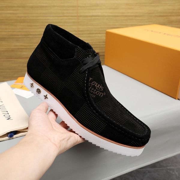christmas arrival men boots casuallouiscomfortvuittonshoes british fashion shoes patent leather color sports1 mods 8272, Black
christmas arrival men boots casuallouiscomfortvuittonshoes british fashion shoes patent leather color sports1 mods 8272, Black
