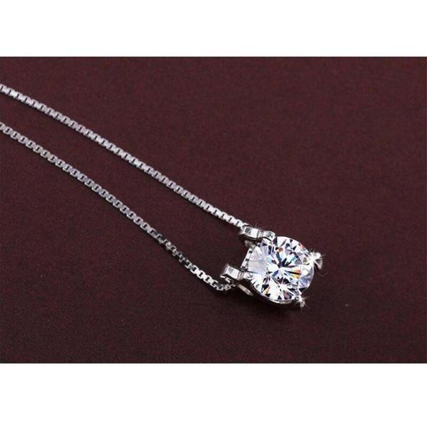 925 sterling silver jewelry square shape + zircon pendant neckace for women gift 45cm box chain choker collares kolye s-n113
925 sterling silver jewelry square shape + zircon pendant neckace for women gift 45cm box chain choker collares kolye s-n113