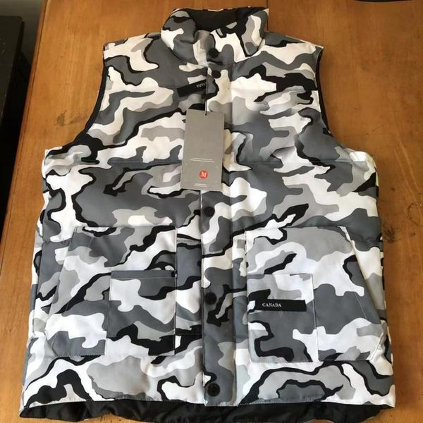 winter outdoor thickened warm canadian style fashion self-fitting jacket waistcoat down jacket goose for men and women, Black;white
winter outdoor thickened warm canadian style fashion self-fitting jacket waistcoat down jacket goose for men and women, Black;white