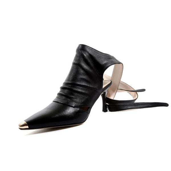 boots norberg sheepskin sandals stiletto heels pumps shoes woman summer autumn heel hollow pointed metal sandal, Black
boots norberg sheepskin sandals stiletto heels pumps shoes woman summer autumn heel hollow pointed metal sandal, Black