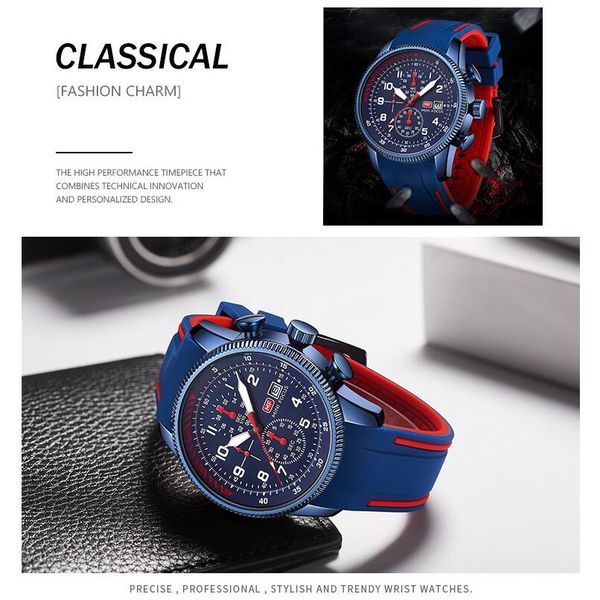 brand luxury new unique dial design fashion sport men watches silicone strap wristwatch waterproof clock, Slivery;brown
brand luxury new unique dial design fashion sport men watches silicone strap wristwatch waterproof clock, Slivery;brown