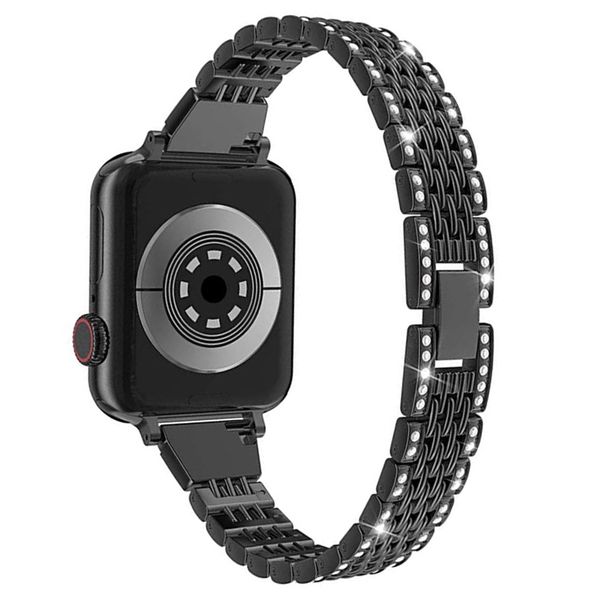 iwatch 40mm/38mm 44mm/42mm metal watchband, women can replace rhine-diamond jewelry bracelet bracelet wrist band, Black;brown
iwatch 40mm/38mm 44mm/42mm metal watchband, women can replace rhine-diamond jewelry bracelet bracelet wrist band, Black;brown