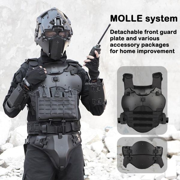 army shooting protective vest combat detachable vest cs paintball tactical elbow breastplate armor suit1, Camo;black
army shooting protective vest combat detachable vest cs paintball tactical elbow breastplate armor suit1, Camo;black