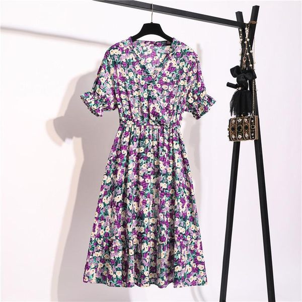 casual dresses floral print dress vintage summer short sleeve elastic waist women streetwear fashion sweet party a line dresses1, Black;gray
casual dresses floral print dress vintage summer short sleeve elastic waist women streetwear fashion sweet party a line dresses1, Black;gray