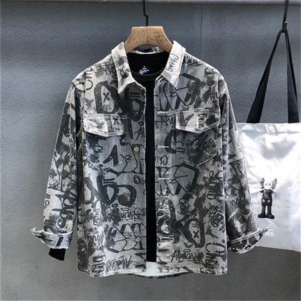 2021 micro-loose red net hanging shirt male jeans joker pretty spring jacket 8dvz, Black;brown
2021 micro-loose red net hanging shirt male jeans joker pretty spring jacket 8dvz, Black;brown