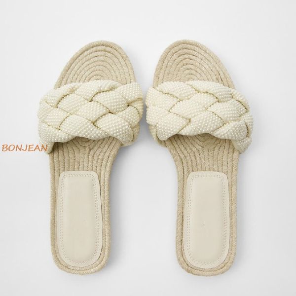 2020 summer new women's slippers fashion ladies flat pearl casual comfortable ladies shoes solid peep toe outside women slippers x1020, Black
2020 summer new women's slippers fashion ladies flat pearl casual comfortable ladies shoes solid peep toe outside women slippers x1020, Black