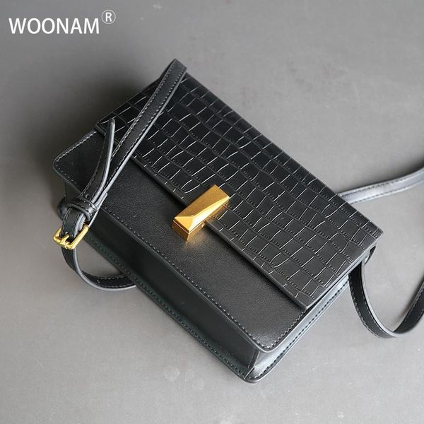 woonam women handbag hide genuine calf leather in alligator pattern patched small satchel cross body shoulder bag wb835
woonam women handbag hide genuine calf leather in alligator pattern patched small satchel cross body shoulder bag wb835