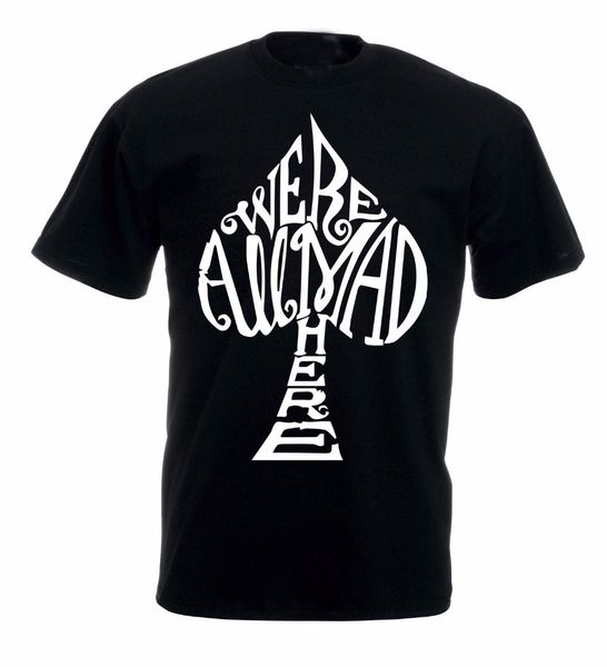 summer brand casual funny short sleeve j1171 we're all mad here alice film hatter street wear tees sport hooded sweatshirt hoodie t shi
summer brand casual funny short sleeve j1171 we're all mad here alice film hatter street wear tees sport hooded sweatshirt hoodie t shi