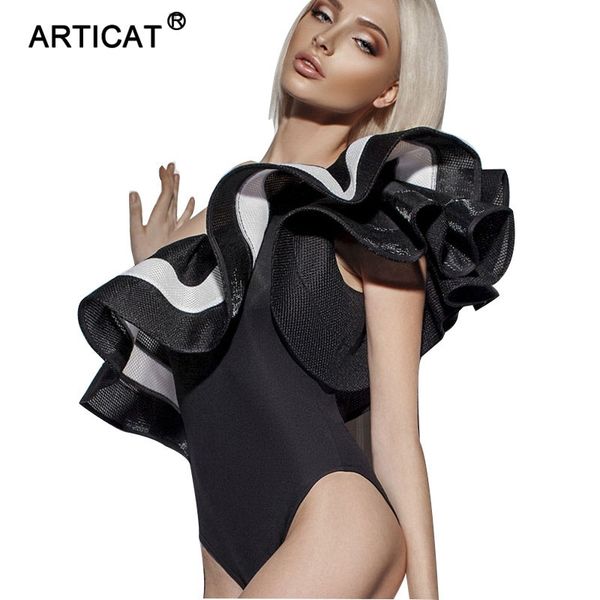 articat one shoulder ruffles bodysuit women summer stripe bodycon party club women jumpsuit romper overalls playsuit y200401, Black;white
articat one shoulder ruffles bodysuit women summer stripe bodycon party club women jumpsuit romper overalls playsuit y200401, Black;white
