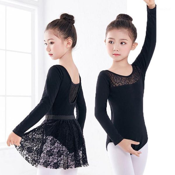 2020 long-sleeved black dance leotard suit with lace skirt girls boys mesh ballet gymnastics1, Black;red
2020 long-sleeved black dance leotard suit with lace skirt girls boys mesh ballet gymnastics1, Black;red